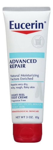 Eucerin Advanced Repair Light Feel Foot Creme 3 Oz