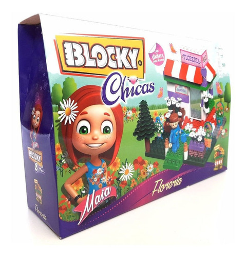 Bloques Chicas Floreria 100 Piezas Original Blocky