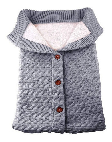 Saco De Dormir Tejido Con Borrega Tipo Coste Para Bebe