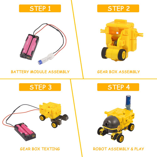 Kit De Ciencia Aesgogo Proyectos Stem Para Niños 8 A 12 Años Personaje Color