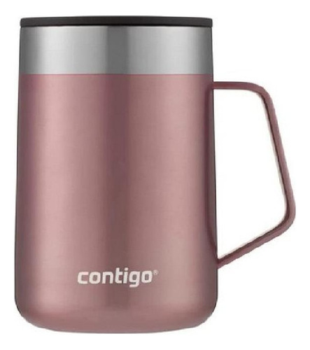 Caneca Térmica Em Inox 414ml Rose - Contigo