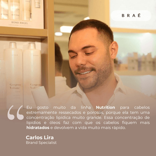 Condicionador Nutrição Braé Stages Nutrition 250ml