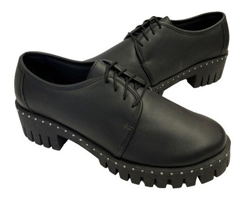 Zapato Casual Dama Felipe Rentería Moda Escolar Agujetas