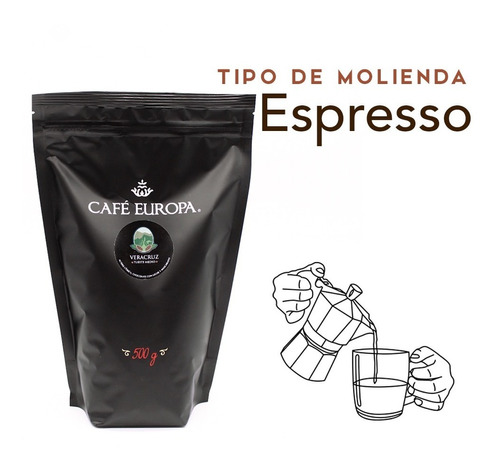 Café Europa Veracruz Tueste Medio (molido Espresso)