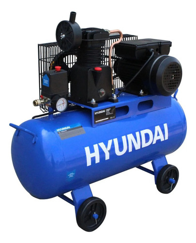 Compresor Hyundai 50 Lts Hyac50c 127v 115psi 750w/1hp