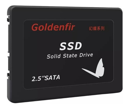 Disco sólido interno Goldenfire de 256 GB, 10 veces más rápido, HD, color negro