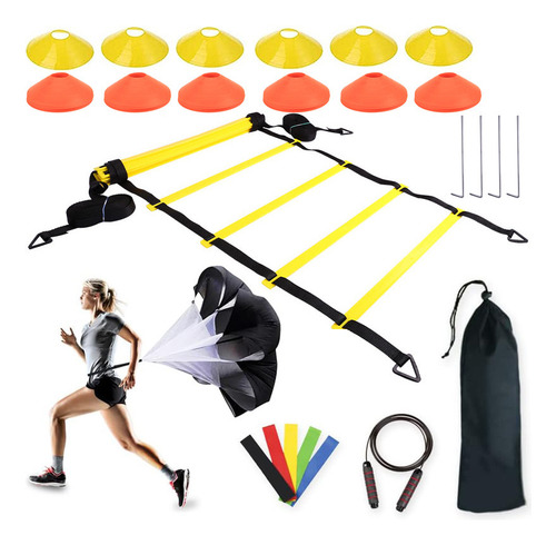 Escalera Para Entrenamiento Funcional Agilidad Coordinadora