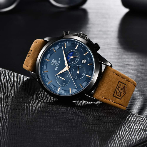 Relojes Para Hombre Benyar, Cronografo, Analogico, De Cua...