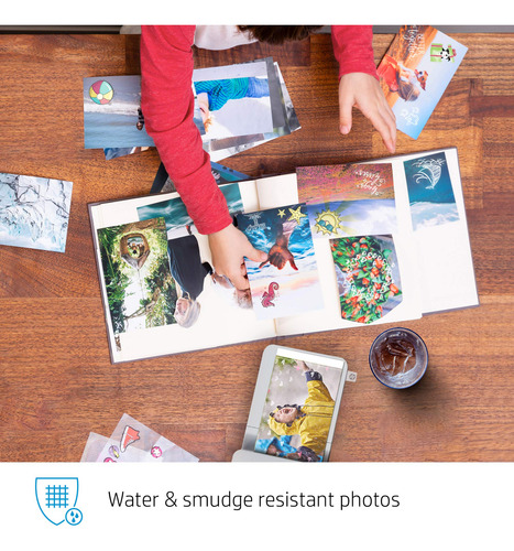 Papel Fotográfico Hp Sprocket Studio 4x6 (80 Hojas)