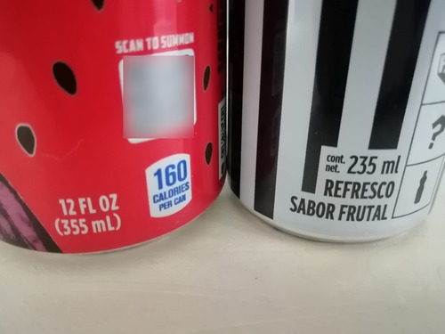 Latas De Refresco De Colección Beetlejuice 2 Fanta (Usado)