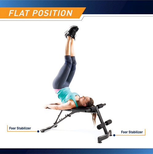 Banco Multiposiciones Gimnasio Marcy Uso Rudo Fitness Deluxe