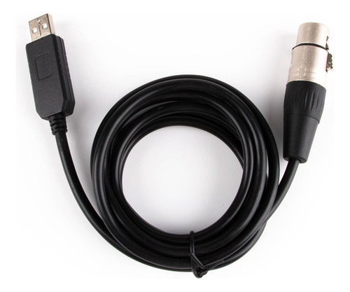 Adaptador De Interfaz Usb A Dmxcontrol Led Dmx512 Rs485 Con