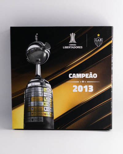 Medalhão Campeão Libertadores 2013 Atlético Mineiro