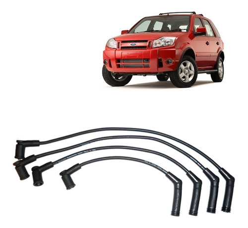 Cables De Bujia Para Ford Ecosport 2.0 8v 2004/10