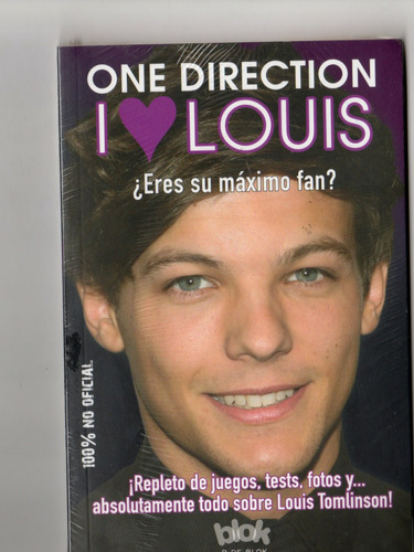 Libro One Direction I Love Louis Is Original Nuevo