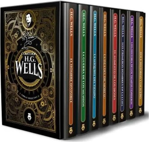 Obras Selectas H.g. Wells (estuche 8 Tomos) - Wells, H.g.