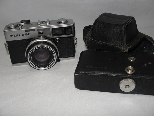 Antiga Camera Olympus 35 Sp Maquina Fotografica