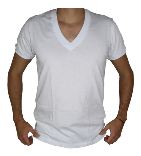 Playera Interior Cuello V Con Axila Ventilada Ort45