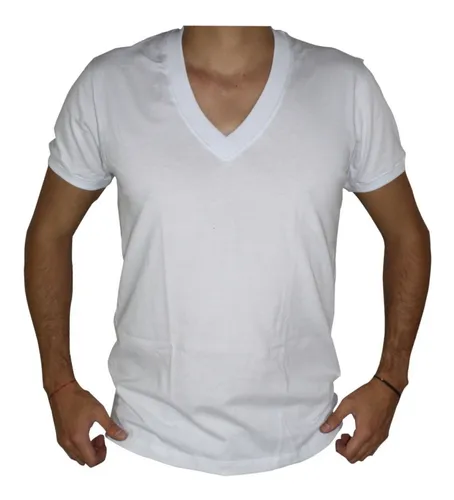 Playera interior cuello v sales