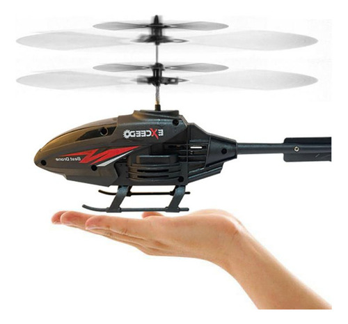 Mini Helicóptero Que Vuela Solo, Recargable Con Cable Usb