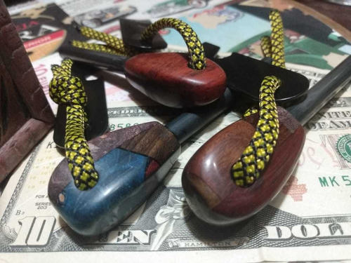 Pederneira De Sobrevivência Maciça Customizada Artesanal