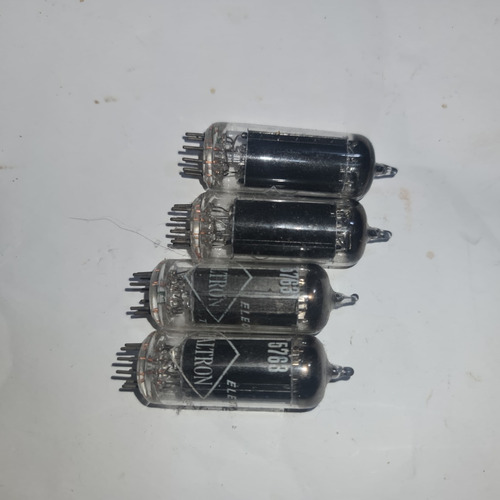 Duas Válvulas 5763 Potencia Transmissor Rf Nova
