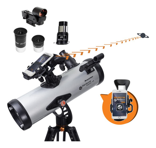 Telescopio Celestron Starsense Explorer Lt 114az Con App Par