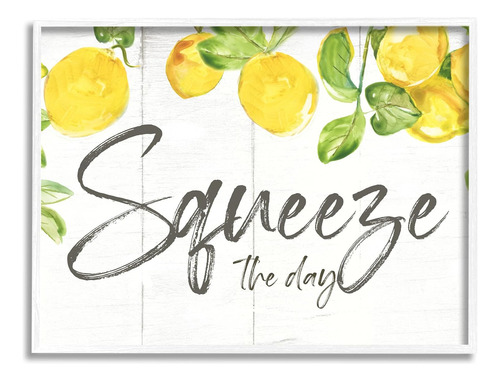 Stupell Industries Squeeze The Day Frase Motivacional Frases