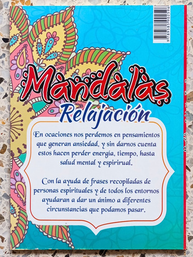 Mandalas De Flores Y Animales Relax + Caja 12 Colores