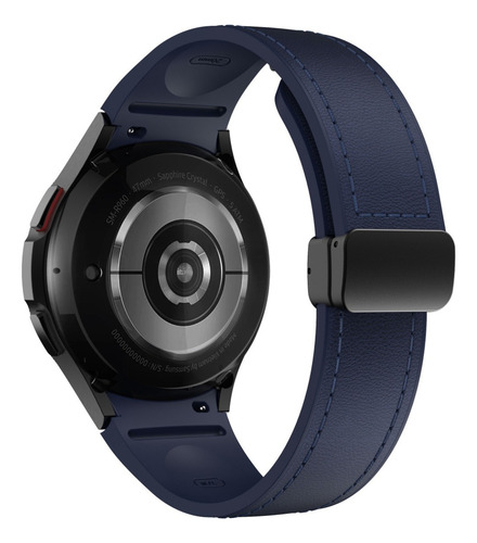 Correa Cuero Silicona Para Samsung Galaxy Watch 7 6 5 4 Fe