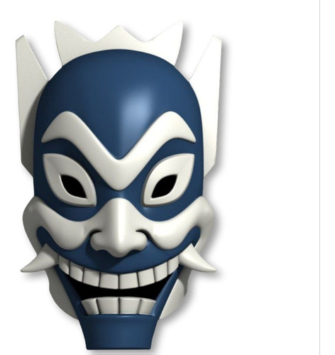 Máscara Avatar Espíritu Azul Zuko Impresión 3d Aang