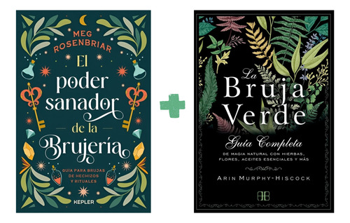 Poder Sanador Brujeria + Bruja Verde - 2 Libros