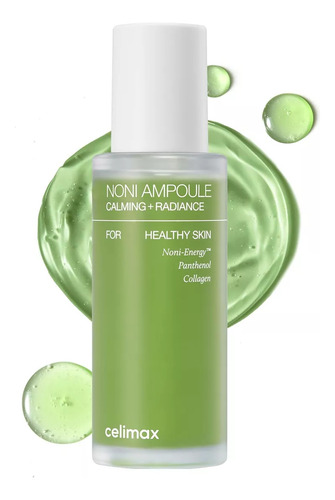 Serum Facial Noni Ampoule Calming + Radiance Celimax 50 Ml Todo Tipo De Piel Día/noche