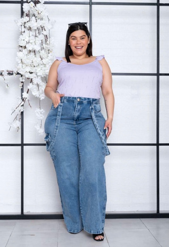 Wide Leg Cargo Talle Grande/ Plus Size/ Talle Especial