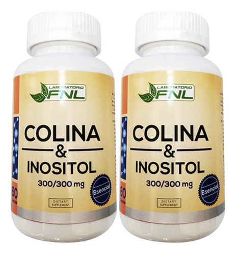 Colina + Inositol Fnl Pack 2 Frascos Vitaminas Dietafitness