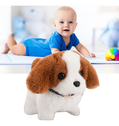 Pequeño Cachorro Eléctrico De Simulación De Muñeco De Peluch