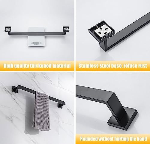 Toallero De Baño De 2 Piezas, Toallero De Baño De Acero Inox