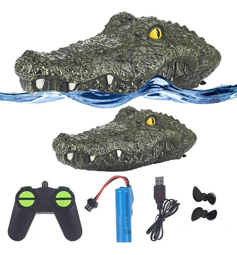 Prank Toys-cabeza De Cocodrilo De Control Remoto Chargeable