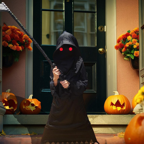 Disfraz De Esiaphia Grim Reaper, Disfraz De Halloween, 7 Pie