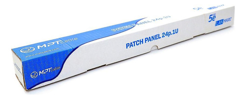 Patch Panel 24 Portas Cat5e Lan Maxx Mpt Homologado