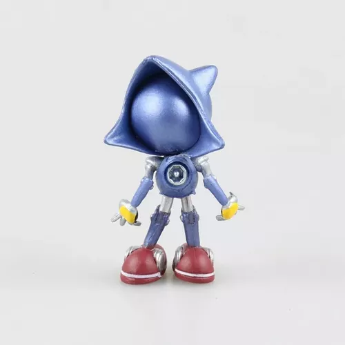 Kit c/ 5 Bonecos Action Figure Sonic The Hedgehog c/ acessórios - Just Toys