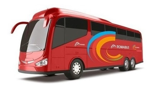 Ônibus Roma Infantil Bus Executive Branco Roma Brinquedos