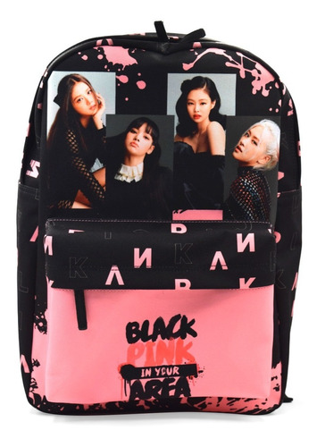 Mochila Blackpink In Your Area Manchas De Pintura Backpack