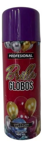 Brillo Para Globos De Uso Profesional 400ml Decoración Fiest