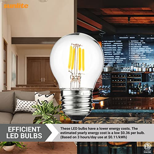 Bombilla Led G16 Sunlite Filamento 3 W (25 W), 250 Lm, Regul