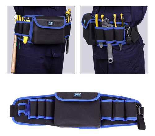 Bolsa De Herramientas De Cintura Con Cinturón Artesanos
