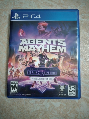 Agent Of Mayhem Ps4