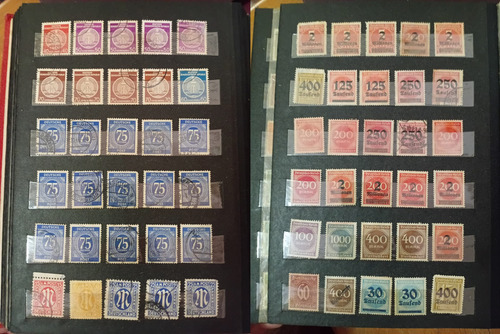 Lote2520 Clasificador Con 586 Estampillas De Alemania