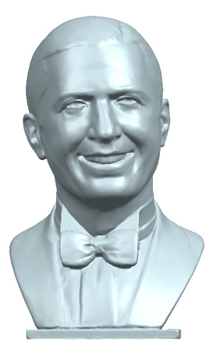 Busto Carlos Gardel Para Imprimir En 3d - Digitalizados 3d