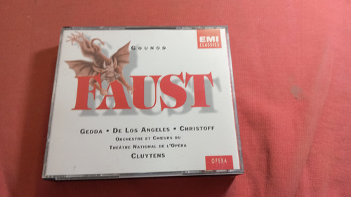 Charles Gounod / Fausto Cd Triple C Libreto / Holland B18 (Usado)